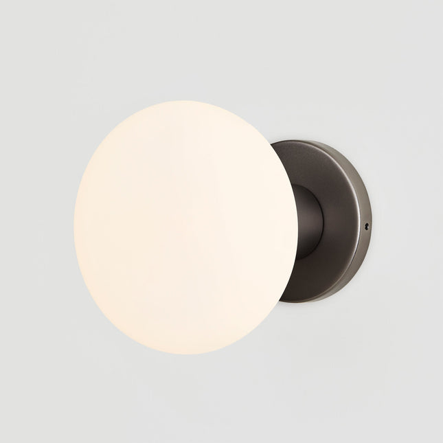Lochan Wall Light in Graphite + Oval Dim to Warm Wall Lights TriadCommerceInc