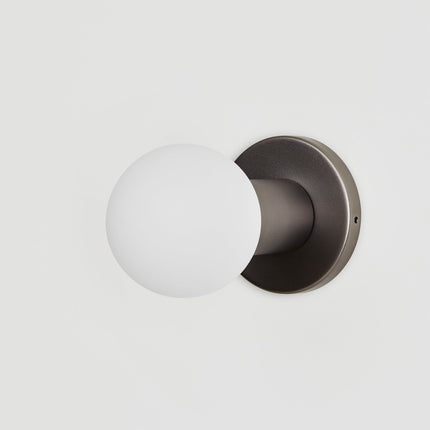 Lochan Wall Light in Graphite + Sphere III Wall Lights TriadCommerceInc