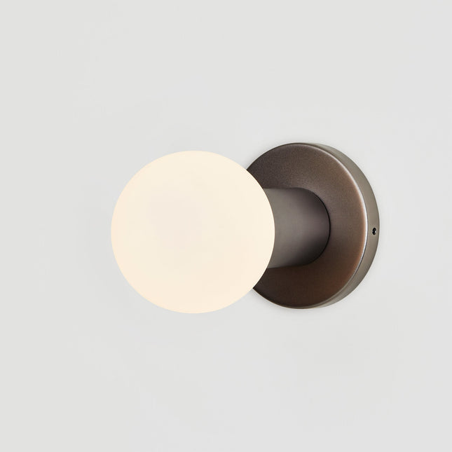 Lochan Outdoor Sconce in Graphite + Sphere III Home Decor > Lighting > Wall Lighting > Wall Sconces TriadCommerceInc Graphite