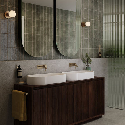Lochan Wall Light in Brass + Sphere III Home Decor > Lighting > Wall Lighting > Wall Sconces TriadCommerceInc