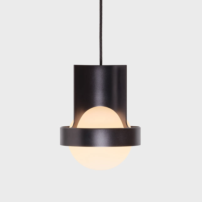 Loop Single Pendant Light in Dark Grey + Sphere IV Home Decor > Lighting > Ceiling Lights > Pendant Lights TriadCommerceInc Dark Grey