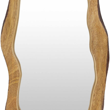 Louiseville Gold Frame Round Mirror Mirrors TriadCommerceInc 20"H x 12"W Specialty