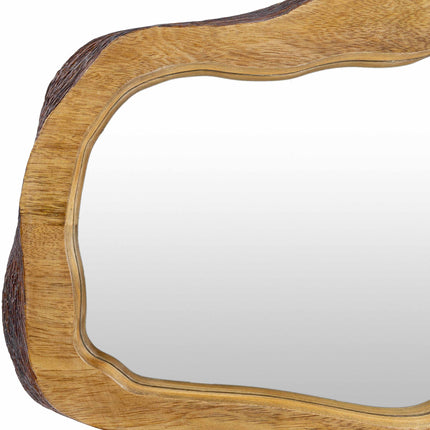 Louiseville Gold Frame Round Mirror Mirrors TriadCommerceInc