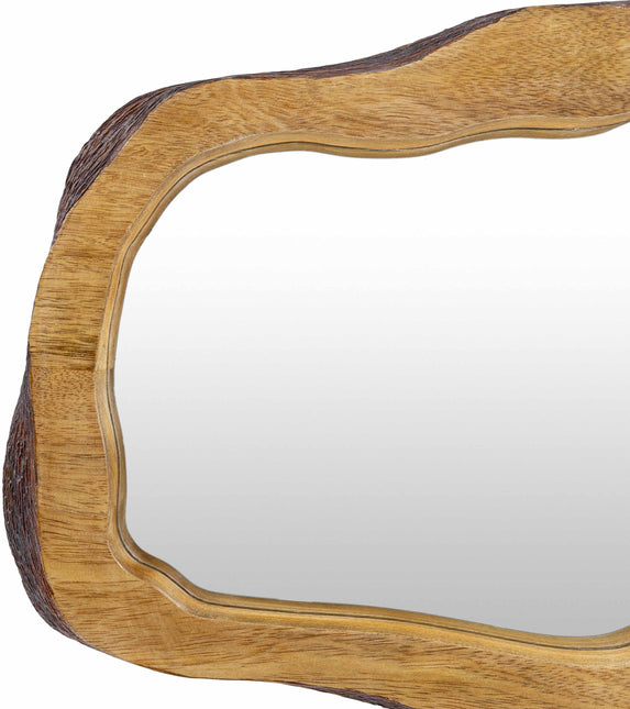 Louiseville Gold Frame Round Mirror Mirrors TriadCommerceInc
