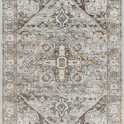Liverpool Dark Gray Area Rug - Clearance Rugs TriadCommerceInc 5'3" x 7' Rectangle