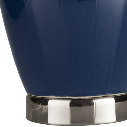Mariazell Traditional Navy Table Lamp Lighting TriadCommerceInc