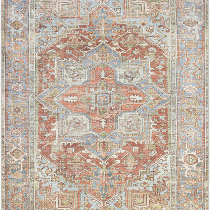 Rust Maayon Washable Rug Rugs TriadCommerceInc
