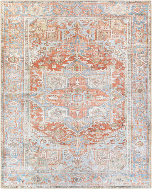 Rust Maayon Washable Rug Rugs TriadCommerceInc