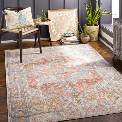 Rust Maayon Washable Rug Rugs TriadCommerceInc
