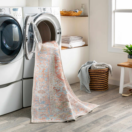 Rust Maayon Washable Rug Rugs TriadCommerceInc