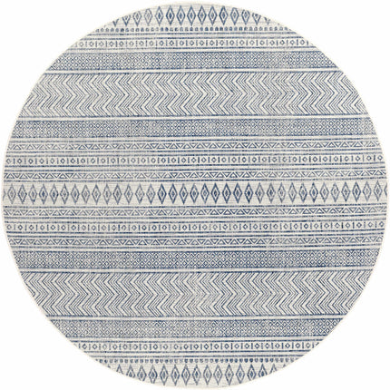 Madras Green All Over Performance Rug Rugs TriadCommerceInc 7'10" Round