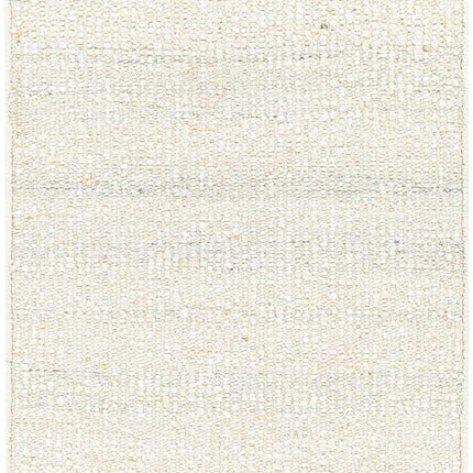 Yaniklar Cream Flat Woven Wool Rug Rugs TriadCommerceInc 2'6" x 8' Runner