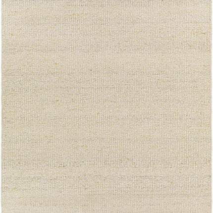 Yaniklar Cream Flat Woven Wool Rug Rugs TriadCommerceInc 5' x 7'6" Rectangle