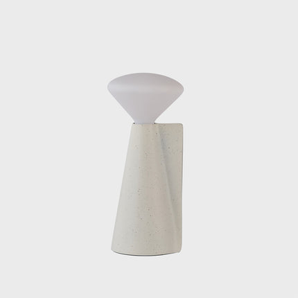 Mantle Portable Lamp in Stone White Home Decor > Lighting > Lamp > Table Lamps TriadCommerceInc