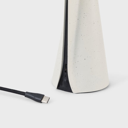 Mantle Portable Lamp in Stone White Home Decor > Lighting > Lamp > Table Lamps TriadCommerceInc