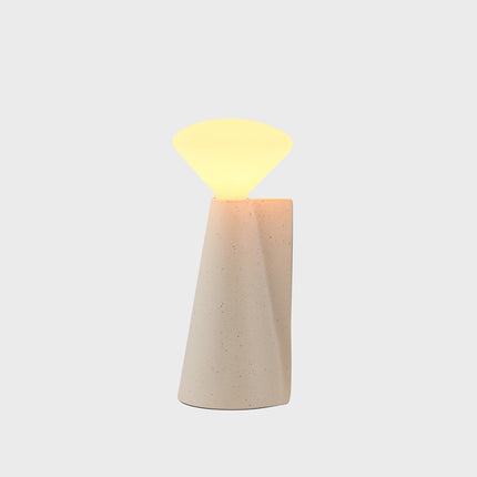 Mantle Portable Lamp in Stone White Home Decor > Lighting > Lamp > Table Lamps TriadCommerceInc Stone White