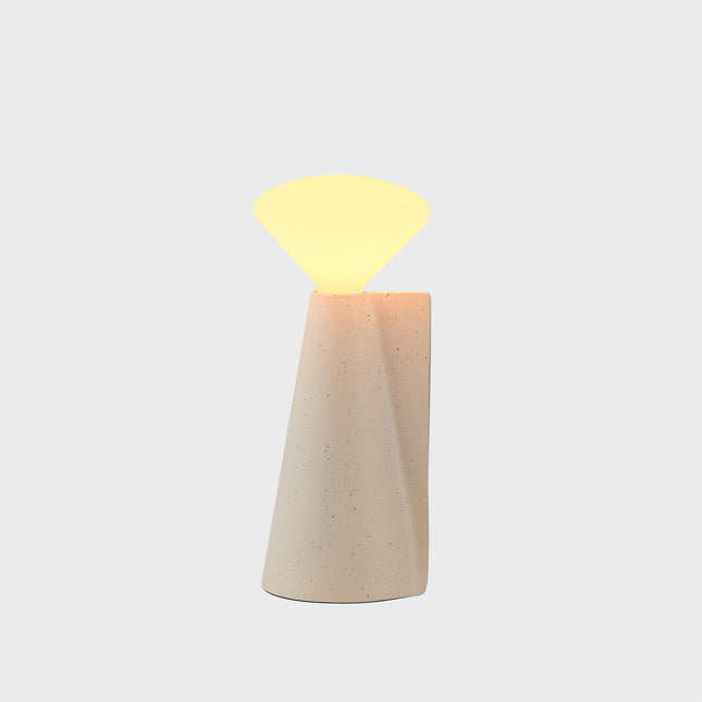 Mantle Portable Lamp in Stone White Home Decor > Lighting > Lamp > Table Lamps TriadCommerceInc Stone White