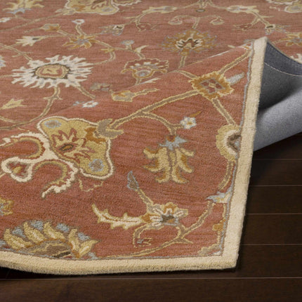 Logville Hand Tufted Rust 1119 Wool Rug Rugs TriadCommerceInc