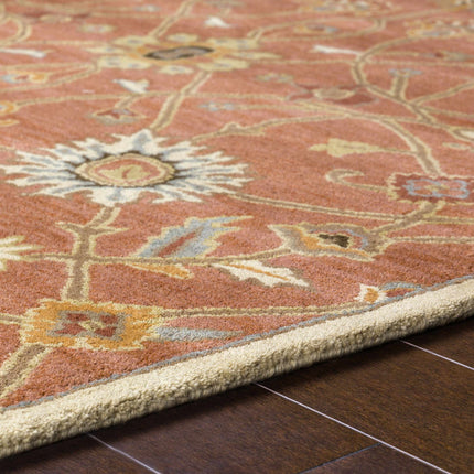 Logville Hand Tufted Rust 1119 Wool Rug Rugs TriadCommerceInc