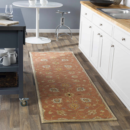 Logville Hand Tufted Rust 1119 Wool Rug Rugs TriadCommerceInc