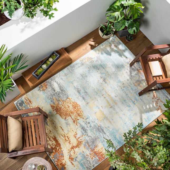 Mecosta Light Outdoor Area Rug Rugs TriadCommerceInc