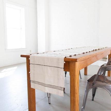 Ribbons Cotton Table Runner Table Runners TriadCommerceInc