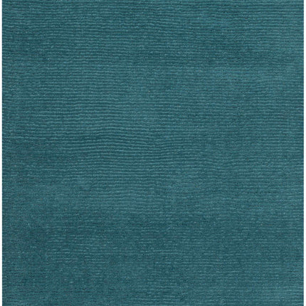 Brockton Solid Wool Teal Area Rug Rugs TriadCommerceInc 2'6" x 8' Runner