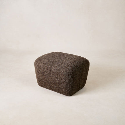 Papa Teddy Ottoman - Mocha Boucle Ottomans TriadCommerceInc