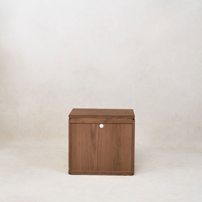 Sofita Wood Nightstand - Mocha End Tables TriadCommerceInc