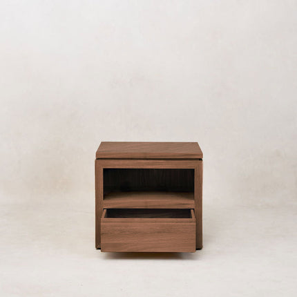 Sofita Wood Nightstand - Mocha End Tables TriadCommerceInc