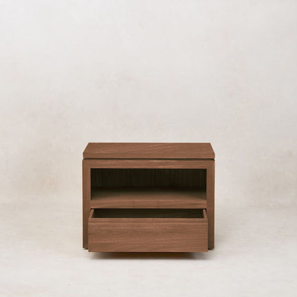 Sofita Wood Nightstand - Mocha End Tables TriadCommerceInc