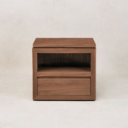Sofita Wood Nightstand - Mocha End Tables TriadCommerceInc Regular
