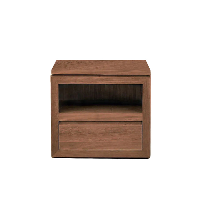 Sofita Wood Nightstand - Mocha End Tables TriadCommerceInc
