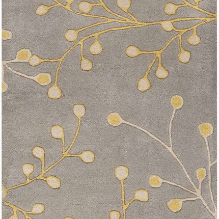 Elsu Mustard Wool Area Rug Rugs TriadCommerceInc 2'6" x 8' Runner