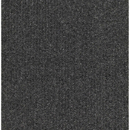 Black Braided Faux Jute Rug Rugs TriadCommerceInc 2'6" x 8' Runner