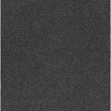 Black Braided Faux Jute Rug Rugs TriadCommerceInc 5' x 7'6" Rectangle