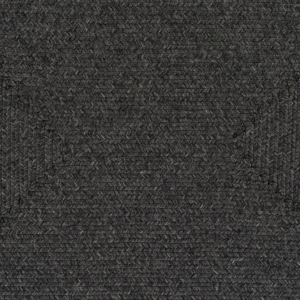 Black Braided Faux Jute Rug Rugs TriadCommerceInc