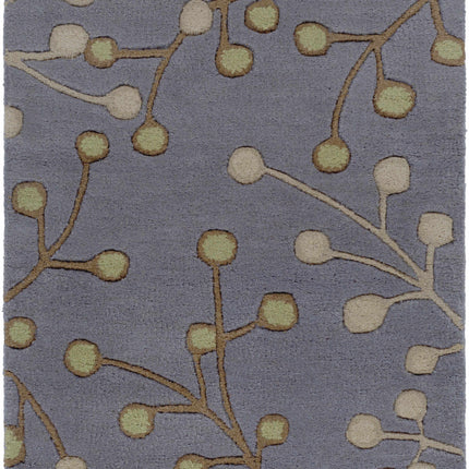 Elsu Brown Beige Wool Rug Rugs TriadCommerceInc 2' x 3' Rectangle