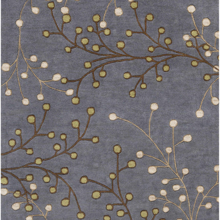 Elsu Brown Beige Wool Rug Rugs TriadCommerceInc 5' x 8' Rectangle