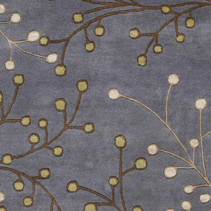 Elsu Brown Beige Wool Rug Rugs TriadCommerceInc