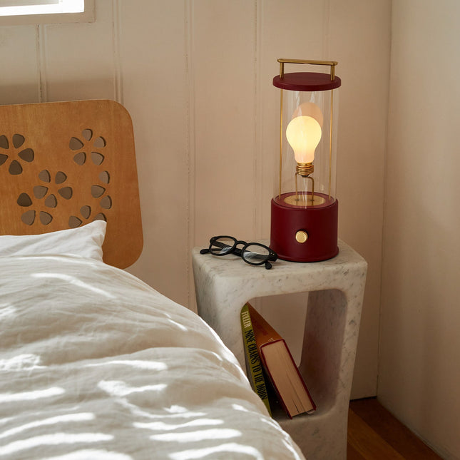 The Muse Portable Lamp in Pomona Red Portables TriadCommerceInc
