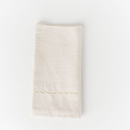 Pulled Cotton Napkins Cloth Napkins TriadCommerceInc Natural Set of 4