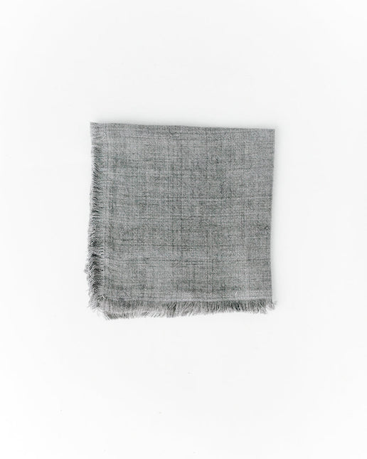 Stone Washed Linen Cocktail Napkin Cloth Napkins TriadCommerceInc Oyster Single 