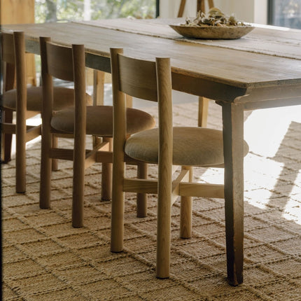 Teddy Dining Chair - Natural Kitchen & Dining Room Chairs TriadCommerceInc