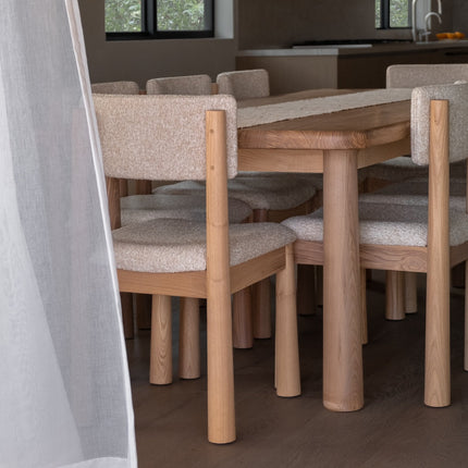 Topa Topa Rectangular Dining Table - Natural Kitchen & Dining Room Tables TriadCommerceInc