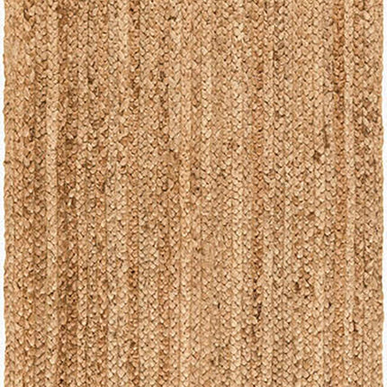 Shippagan Tan Jute Braided Rug Rugs TriadCommerceInc 2'6" x 8' Runner