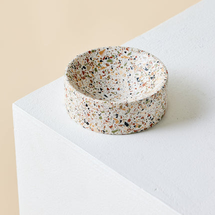 Neutral Terrazzo Trinket Bowl Décor TriadCommerceInc