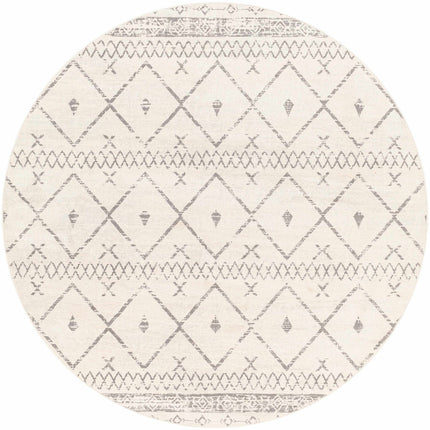 Newville Moroccan Trellis Rug - Clearance Rugs TriadCommerceInc 6'7" Round