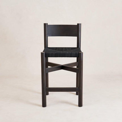 Nonna Counter Stool - Black Counter Stools TriadCommerceInc