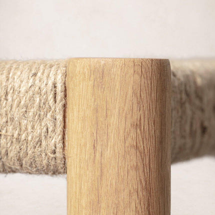 Nonna Counter Stool - Warm Oak Counter Stools TriadCommerceInc